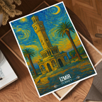 Izmir - Turkey - Vintage Travel Wall Art Poster Print - Art Print - Travel Art Poster