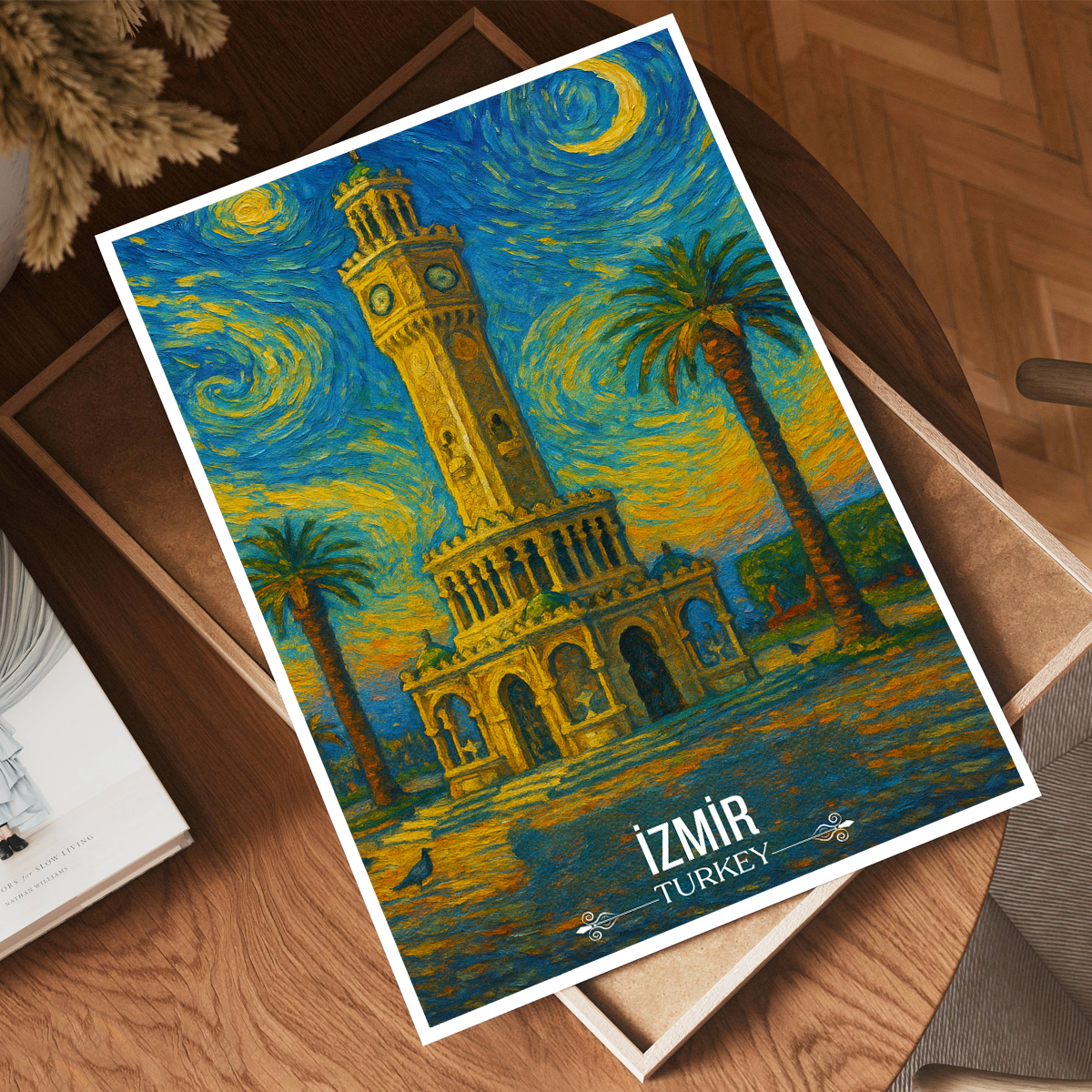 Izmir - Turkey - Vintage Travel Wall Art Poster Print - Art Print - Travel Art Poster
