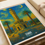 Izmir - Turkey - Vintage Travel Wall Art Poster Print - Art Print - Travel Art Poster