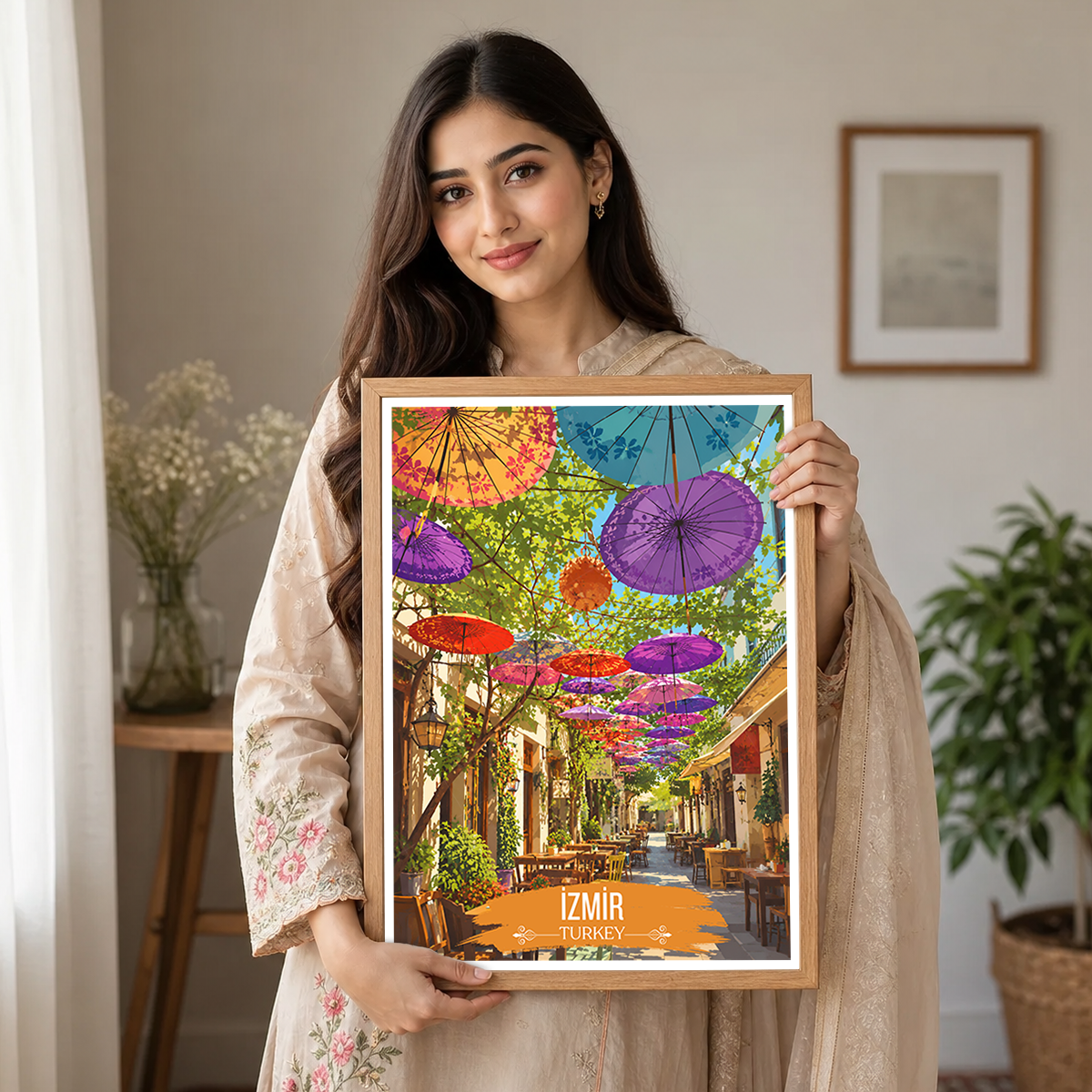 Izmir Smyrna - Turkey - Vintage Travel Wall Art Poster Print - Art Print - Travel Art Poster