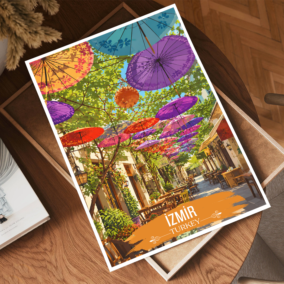 Izmir Smyrna - Turkey - Vintage Travel Wall Art Poster Print - Art Print - Travel Art Poster