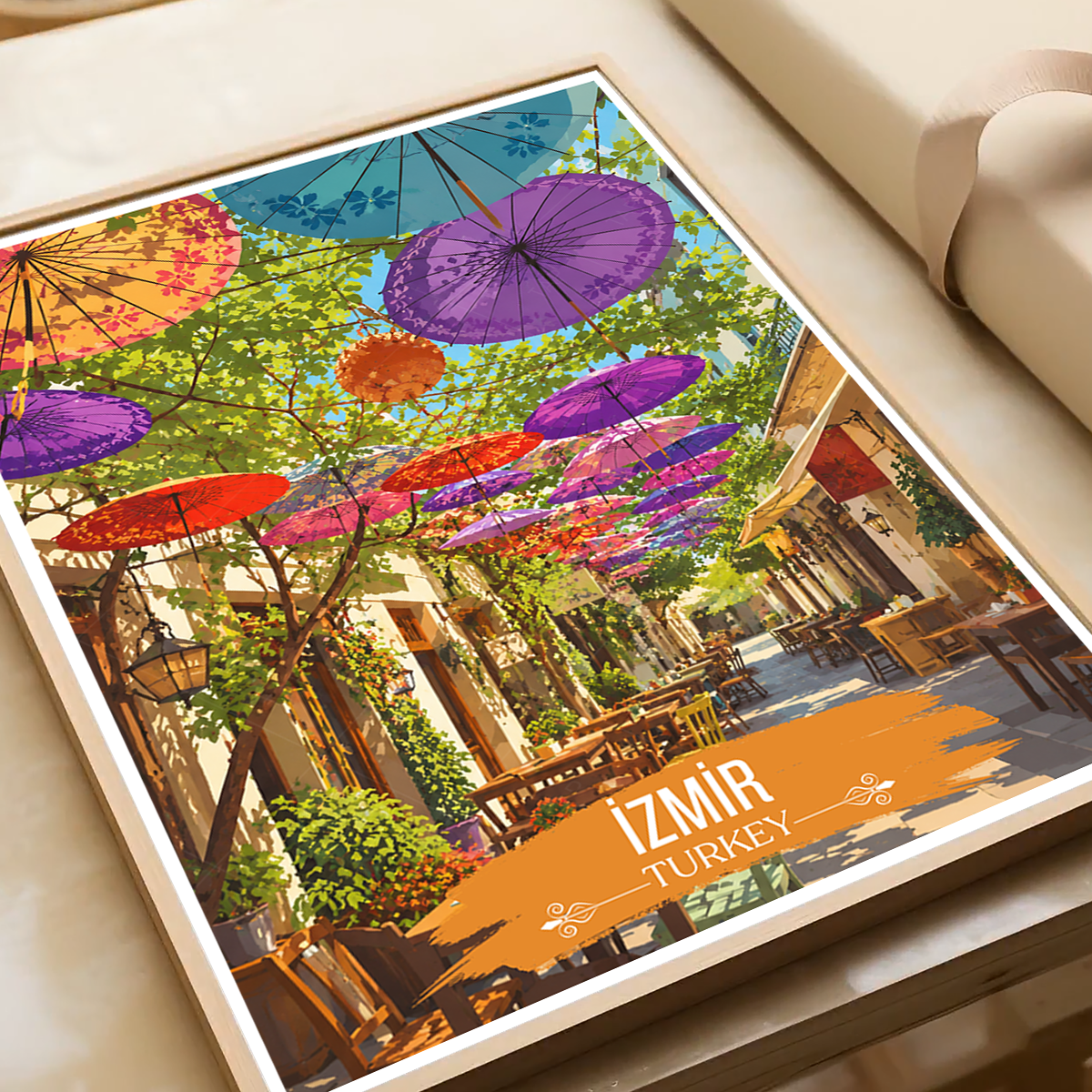 Izmir Smyrna - Turkey - Vintage Travel Wall Art Poster Print - Art Print - Travel Art Poster