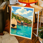 Kalekoy - Turkey - Vintage Travel Wall Art Poster Print - Art Print - Travel Art Poster