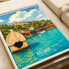 Kalekoy - Turkey - Vintage Travel Wall Art Poster Print - Art Print - Travel Art Poster