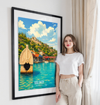 Kalekoy - Turkey - Vintage Travel Wall Art Poster Print - Art Print - Travel Art Poster