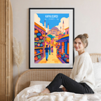 Kapalıçarşı - Turkey - Vintage Travel Wall Art Poster Print