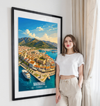 Marmaris - Turkey - Vintage Travel Wall Art Poster Print