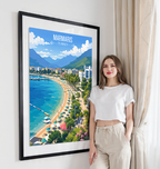 Marmaris - Turkey - Vintage Travel Wall Art Poster Print