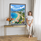 Marmaris - Turkey - Vintage Travel Wall Art Poster Print