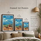 Mount Ararat - Turkey - Vintage Travel Wall Art Poster Print