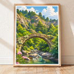 Nazilli - Turkey - Vintage Travel Wall Art Poster Print