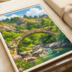 Nazilli - Turkey - Vintage Travel Wall Art Poster Print