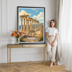 Pergamon - Turkey - Vintage Travel Wall Art Poster Print