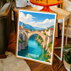 Phaselis - Turkey - Vintage Travel Wall Art Poster Print