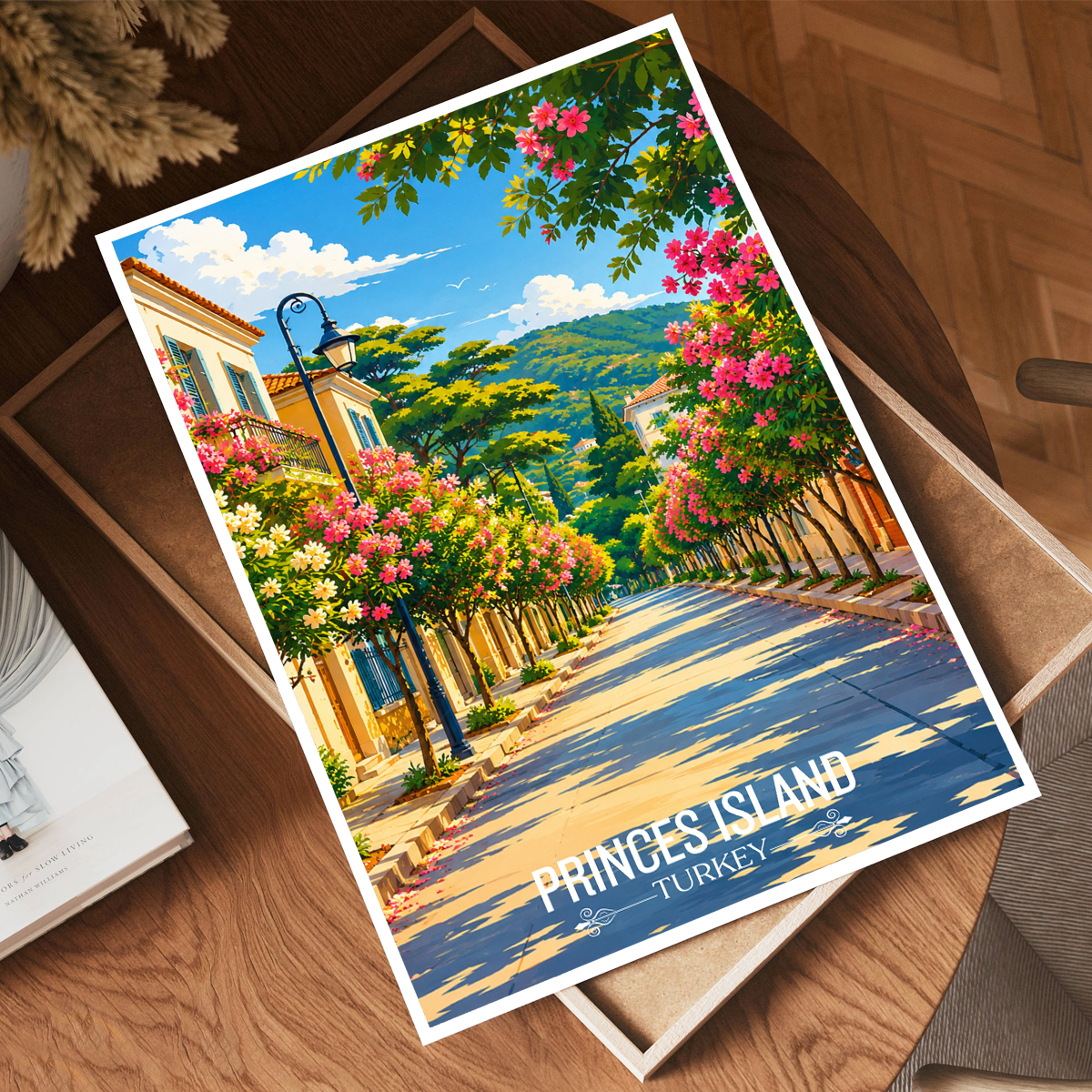 Princes Island - Turkey - Vintage Travel Wall Art Poster Print
