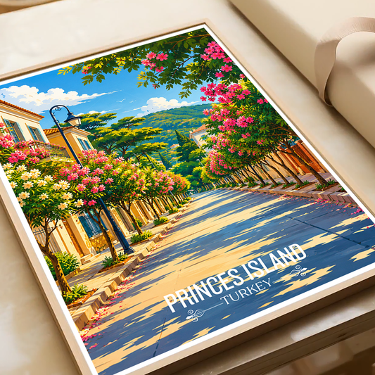 Princes Island - Turkey - Vintage Travel Wall Art Poster Print - Art Print - Travel Art Poster