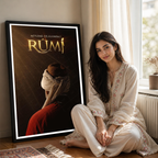 Mevlana Rumi - Turkey - Vintage Travel Wall Art Poster Print