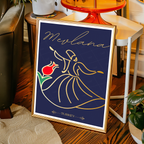 Rumi - Turkey - Vintage Travel Wall Art Poster Print