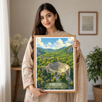 Termessos - Turkey - Vintage Travel Wall Art Poster Print