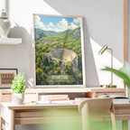 Termessos - Turkey - Vintage Travel Wall Art Poster Print