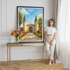 Topkapi - Turkey - Vintage Travel Wall Art Poster Print