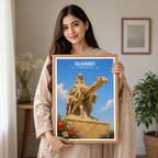 Balkanabat - Turkmenistan - Travel Poster Vintage Style Wall Art Print