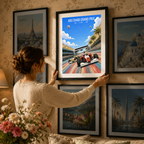 Abu Dhabi Grand Prix - UAE - Travel Art Print Wall Deco Poster