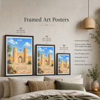 Al Ain - UAE - Travel Art Print Wall Deco Poster