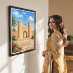 Al Ain - UAE - Travel Art Print Wall Deco Poster