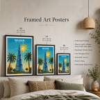 Burj Khalifa - UAE - Travel Art Print Wall Deco Poster