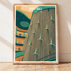 Dubai Mall - UAE - Travel Art Print Wall Deco Poster
