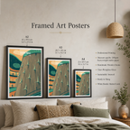 Dubai Mall - UAE - Travel Art Print Wall Deco Poster