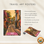 Hanoi - Vietnam - Travel Poster Vintage Style Wall Art Print - Art Print - Travel Art Poster