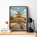 Hue - Vietnam - Travel Poster Vintage Style Wall Art Print - Art Print - Travel Art Poster
