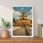 Hue - Vietnam - Travel Poster Vintage Style Wall Art Print - Art Print - Travel Art Poster