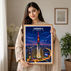 Landmark 81 - Vietnam - Travel Poster Vintage Style Wall Art Print - Art Print - Travel Art Poster