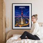 Landmark 81 - Vietnam - Travel Poster Vintage Style Wall Art Print - Art Print - Travel Art Poster