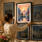 Vietnam - Travel Poster Vintage Style Wall Art Print - Art Print - Travel Art Poster