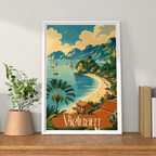 Vietnam - Travel Poster Vintage Style Wall Art Print - Art Print - Travel Art Poster