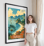 Vietnam - Travel Poster Vintage Style Wall Art Print - Art Print - Travel Art Poster