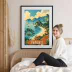 Vietnam - Travel Poster Vintage Style Wall Art Print - Art Print - Travel Art Poster