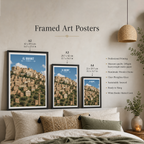Al-Mahwit Mountains - Yemen - Travel Wall Art Print - Art Print - Travel Art Poster