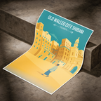 Old Walled City - Shibam - Yemen - Travel Wall Art Print - Art Print - Travel Art Poster