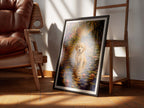 Colourful Puppy in Lake Painting - Claude Monet - Art Print - Travel Art Poster
